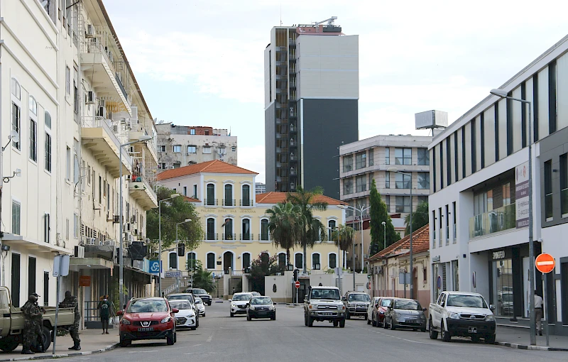 Baixa da cidade de Luanda