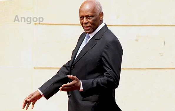 Antigo presidente da república de Angola, José Eduardo dos Santos