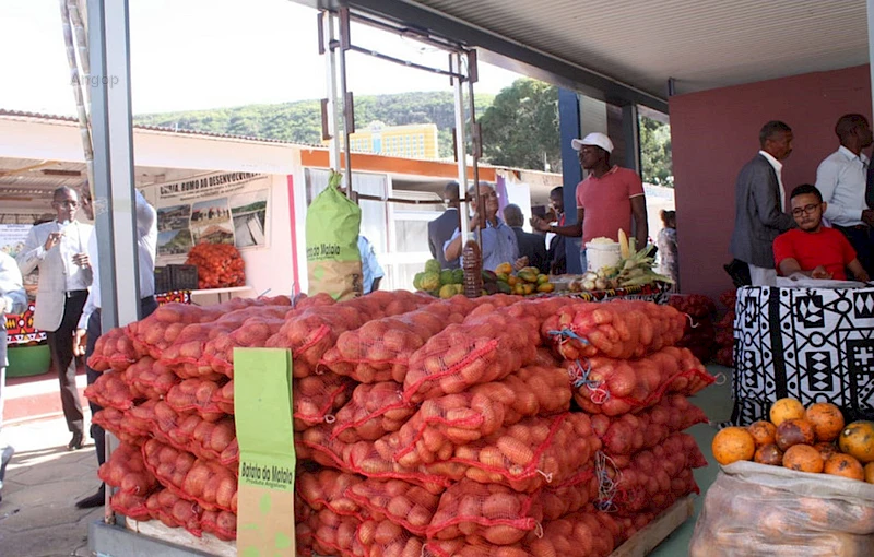 Huíla: Feira da batata.