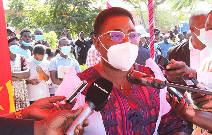 Governadora da província do Cunene, Gerdina Didalelwa