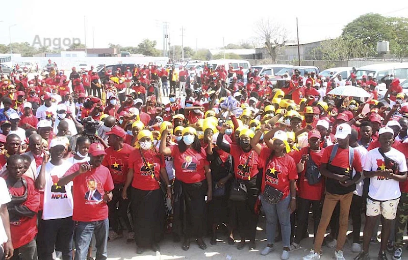 Militantes do MPLA (arquivo)