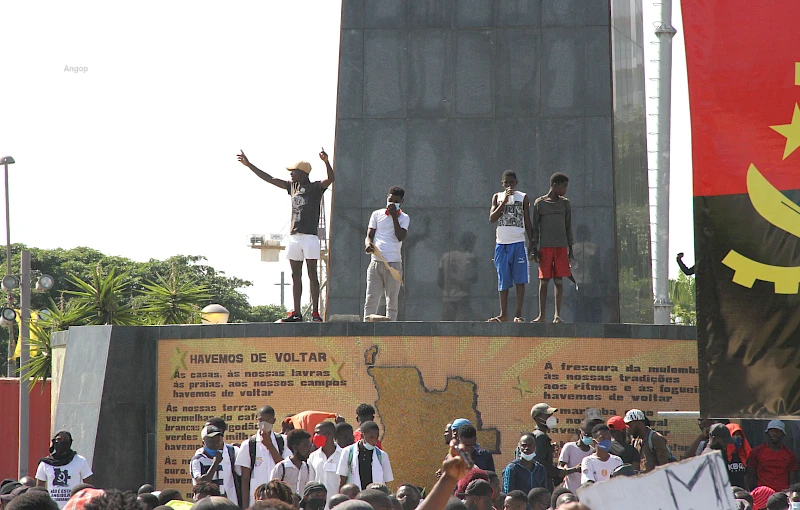 Manifestações em Luanda