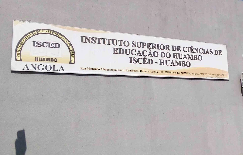 Logotipo do Instituto Superior de Ciências de Educação (ISCED-do Huambo)