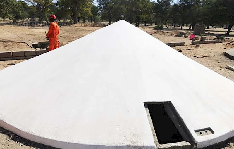 Sistema de calcadão em Ondjiva, Cunene