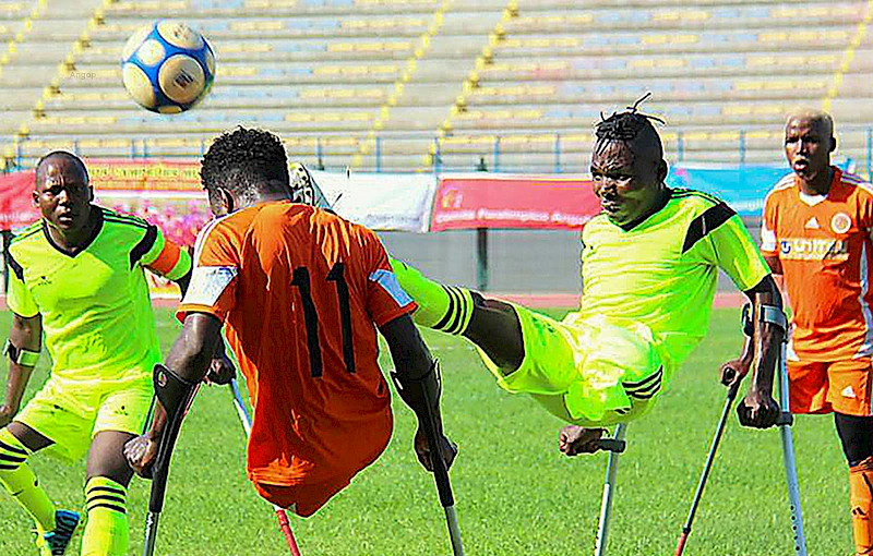 Futebol para amputados vê reforçado patrocínio -Arquivo