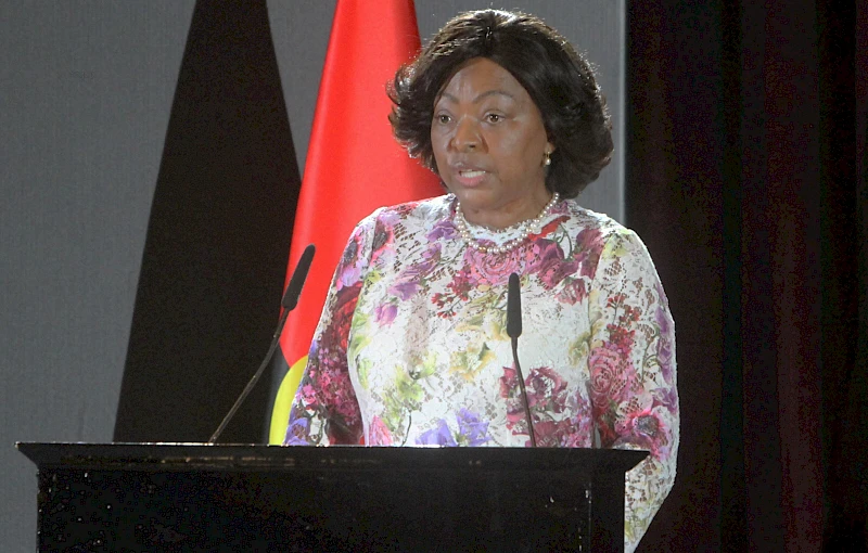 La première dame de la République d'Angola, Ana Dias Lourenço