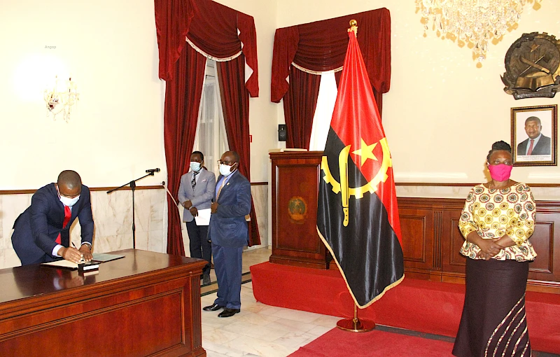 Cerimónia de tomada de posse dos administradores municipais de Luanda