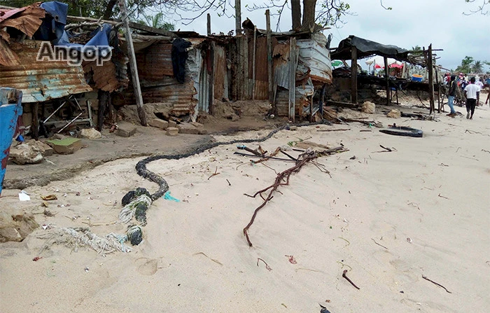 Calemas Destrói casa de apoio a pesca artesanal no Porto Amboim