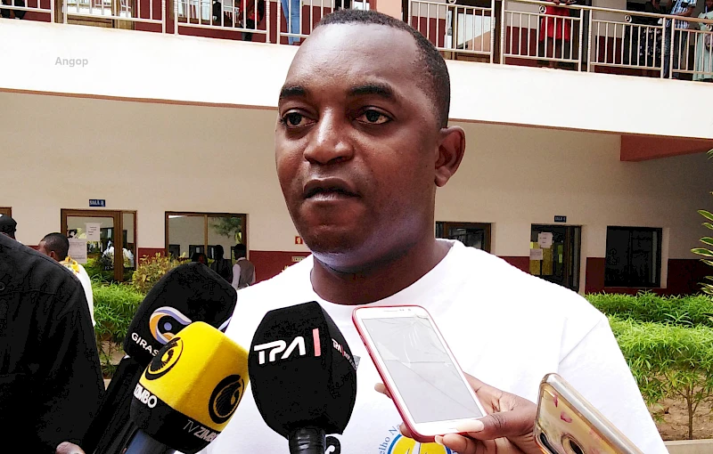 Chairman of the National Youth Council (CNJ), Isaías Kalunga.