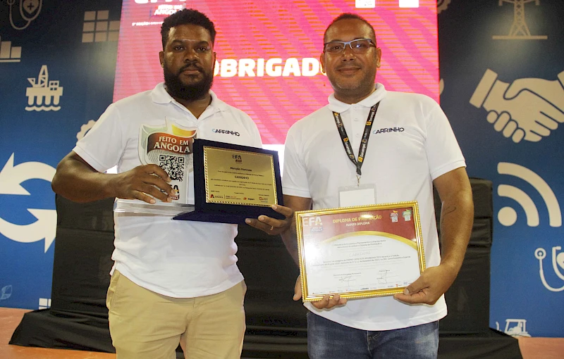 Grupo Carrinho vence grande prémio da “Expo Feito em Angola”