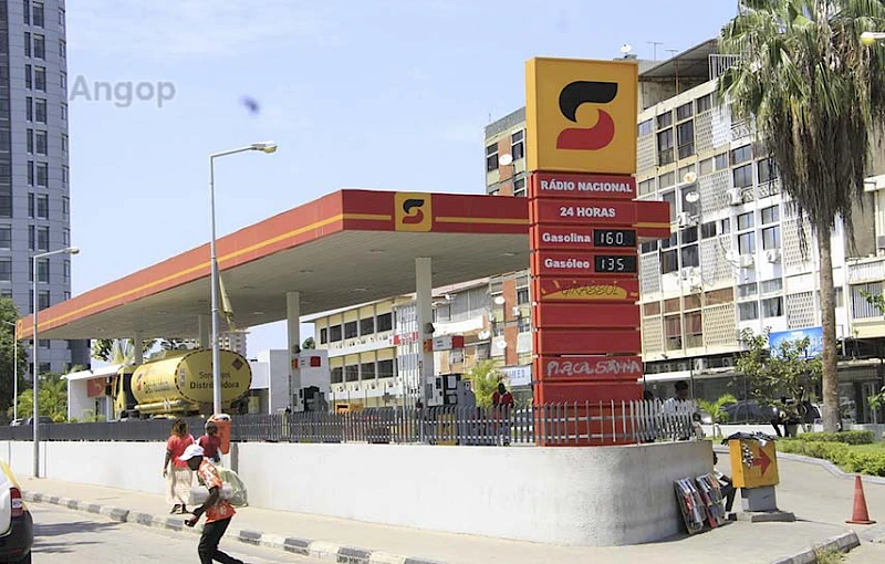 A Sonangol petrol station