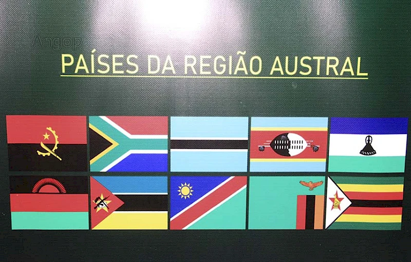 Banderas de los países de la SADC