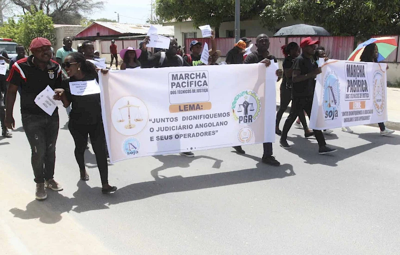 Marcha Pacífica no Cunene