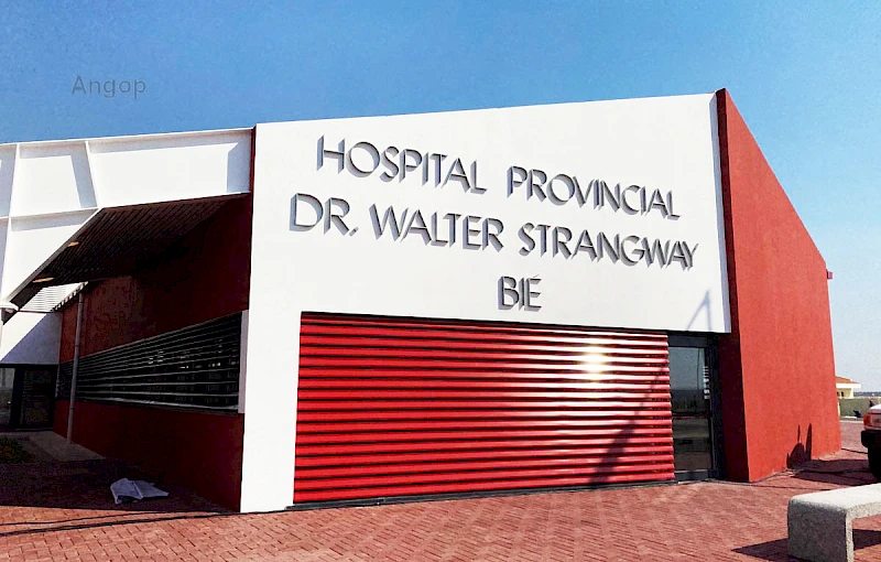 Fachada do  Hospital Walter Strangway (Bié)