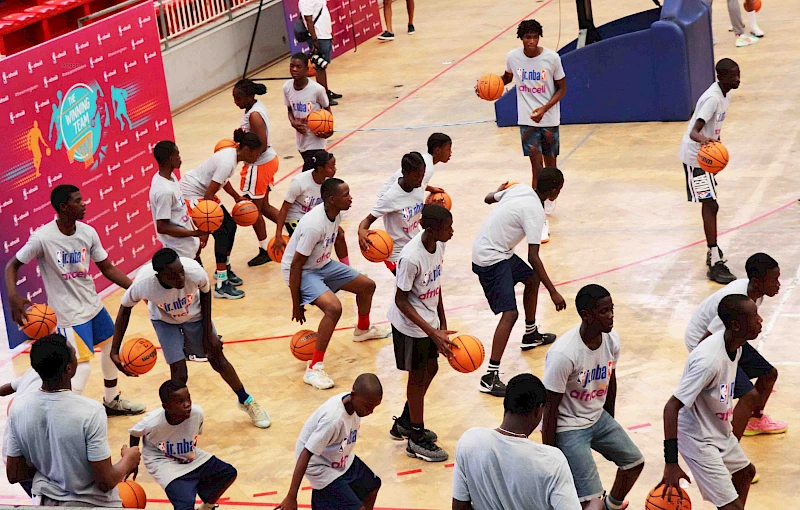 Cidadela, palco de um treino para meninos e meninas basquetebolistas talentosos