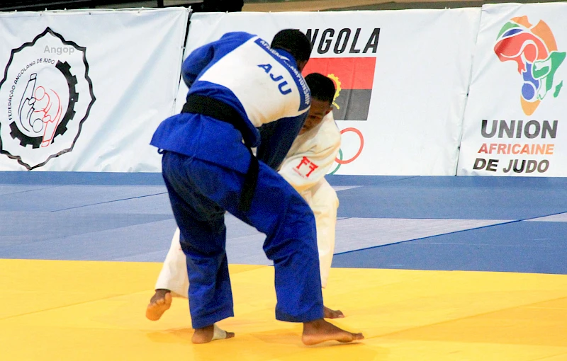 Angola domina primera jornada del OPEN Africano de Judo