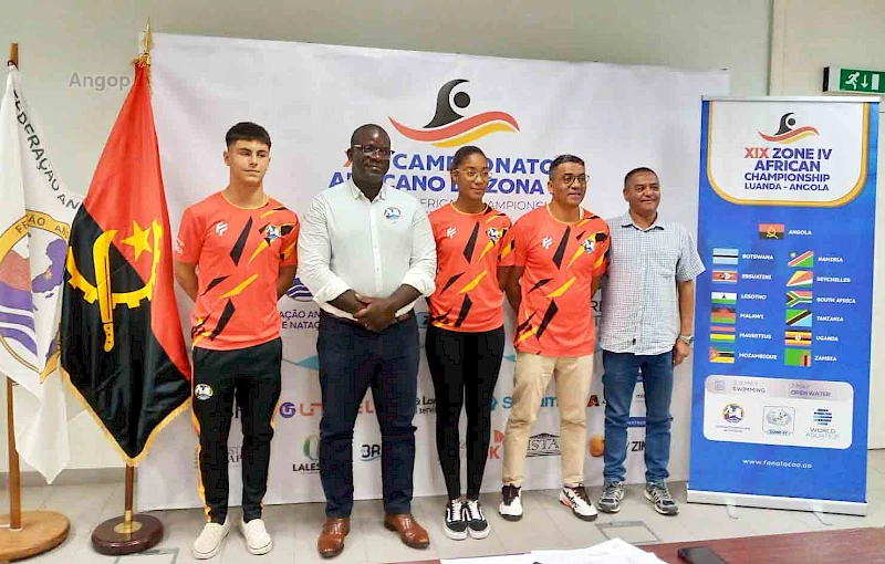 Apresentação do Campeonato Africano de Natação da Zona IV