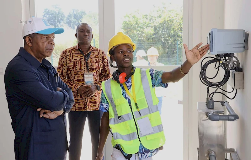 Presidente João Lourenço inaugura sistema de água do Quissol em Malanje