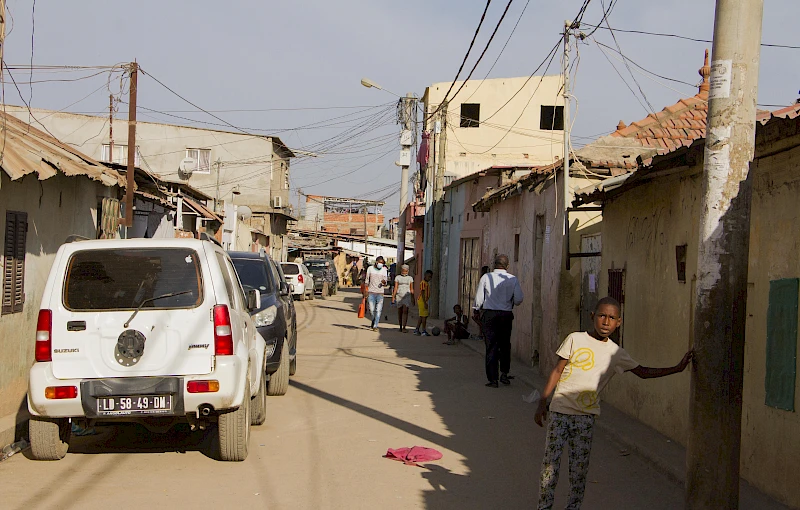 Uma rua de Luanda