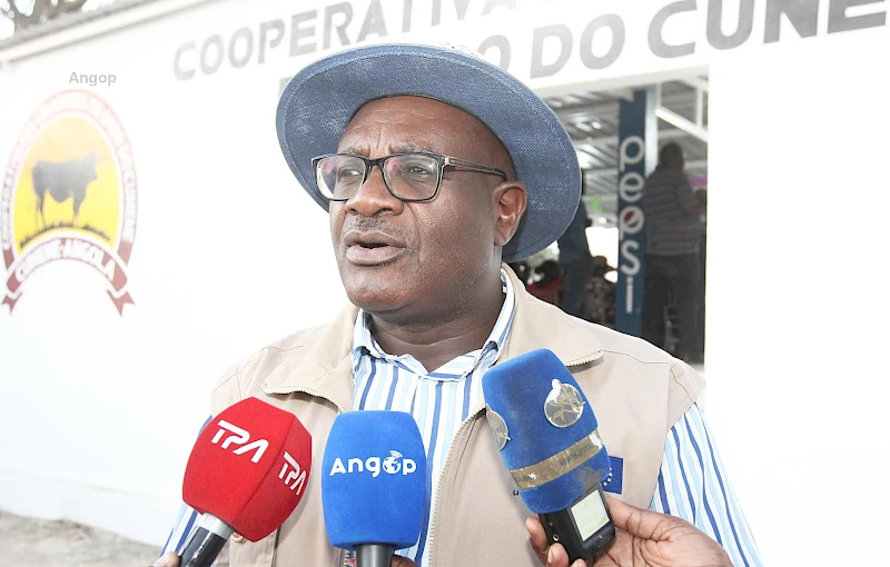 Governador da Região de Ohana Namibia, Walter Ndeshia