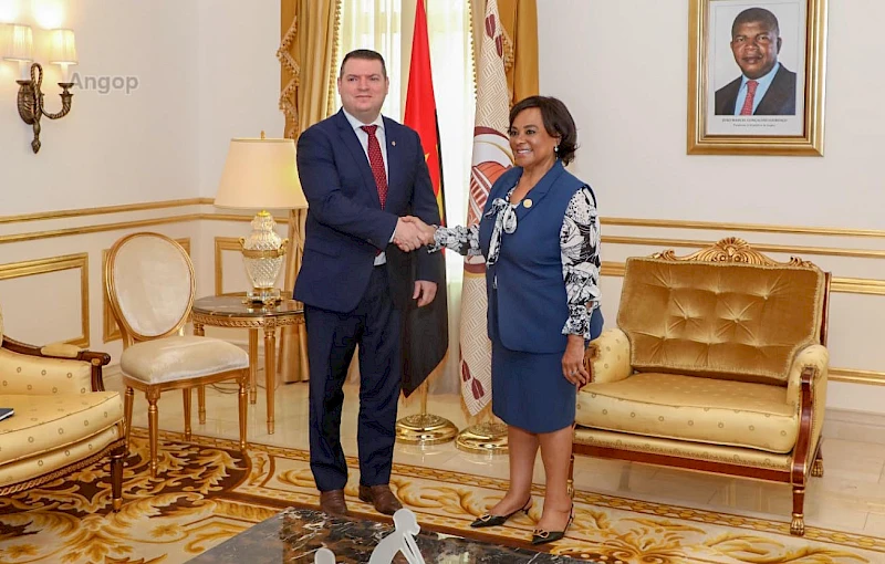 Parliament Speaker, Carolina Cerqueira, grants audience to Venezuelan ambassador, Marlon José Peña Labrador