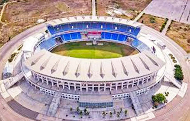 Estádio de Ombaka na província de Benguela