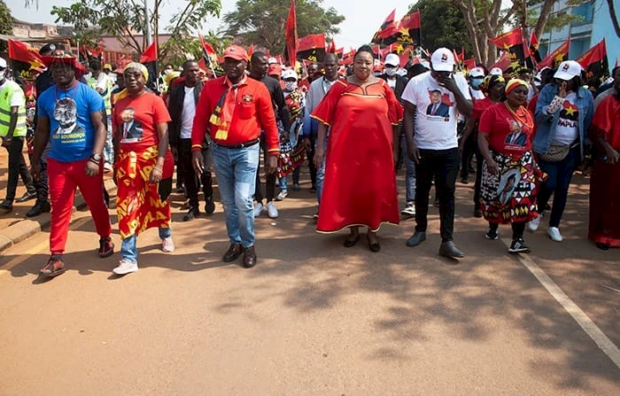 Marcha de apoio a João Lourenço no Uíge