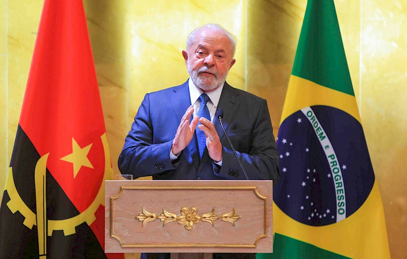 President Lula da Silva addressing National Assembly