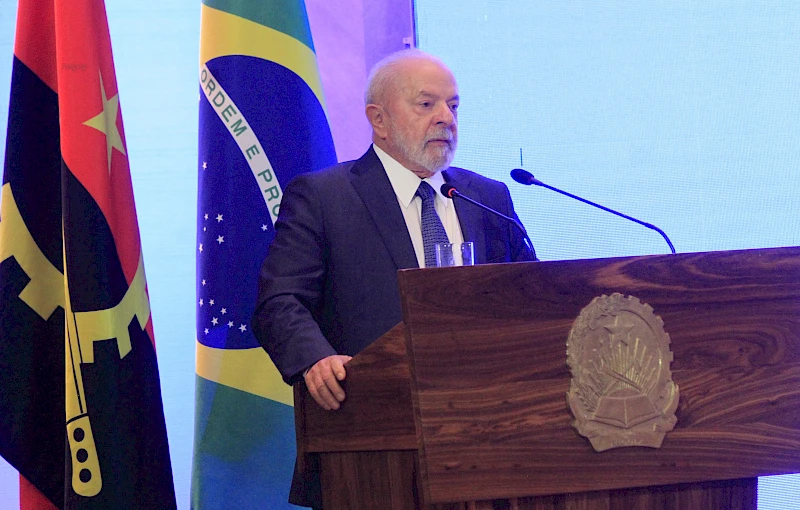 Brazil's Lula da Silva addresses closing ceremony of Angola/Brazil Economic Forum