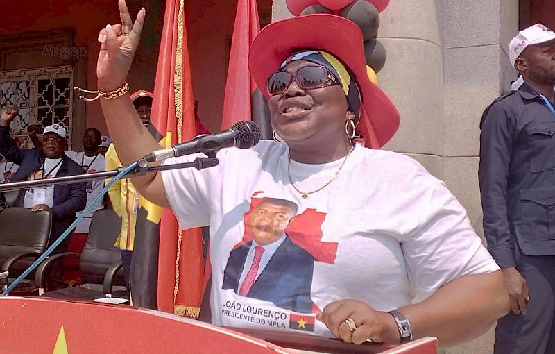 Primeira-secretaria do MPLA na província do Huambo, Lotti Nolika