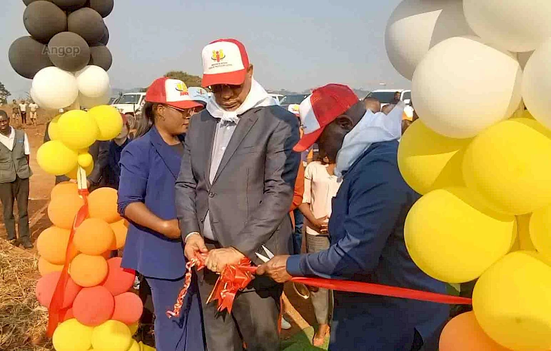 Ministro del Interior Eugenio Laborinho inaugura complejo habitacional