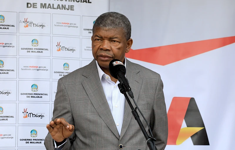 President speaks to the press on evaluation visit to Malanje