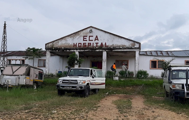 Um hospital na antiga empresa de Cobre de Angola (ECA)