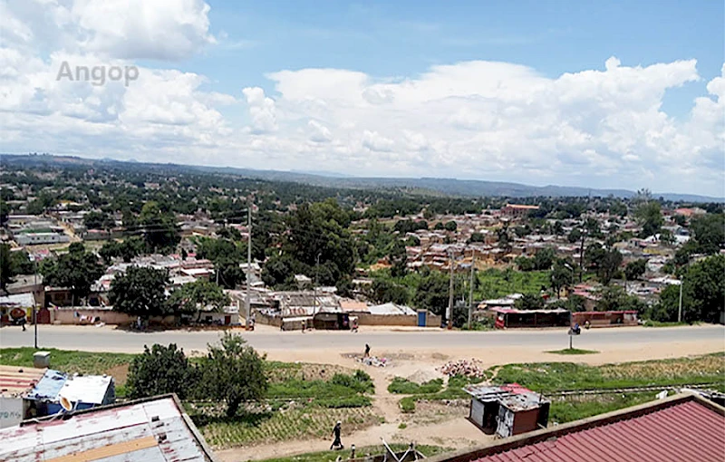 Periferia da cidade do Huambo