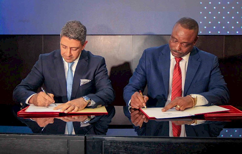 Signing of the management and branding contract between PRODIL and Hilton Hotels & Resorts