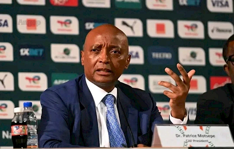 Patrice Motsepe, presidente da CAF