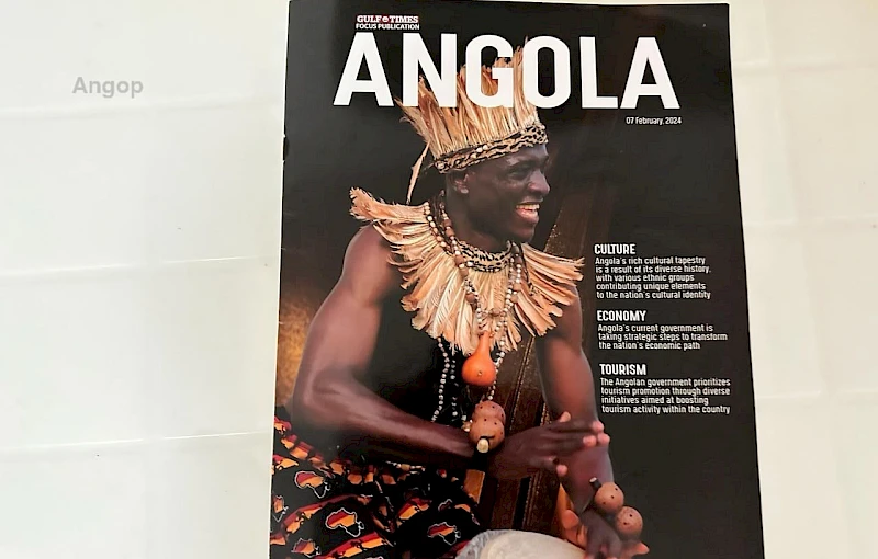 Revista publicada pela Embaixada de Angola e o jornal qatari Gulf Times