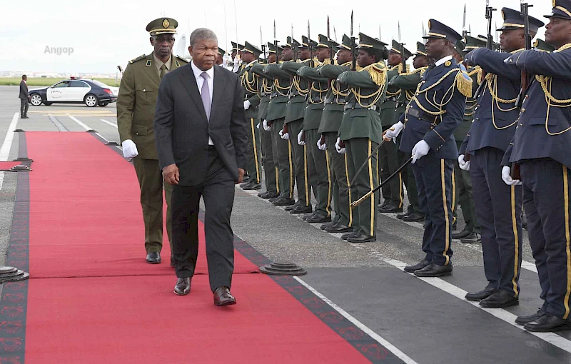 Presidente João Lourenço desloca-se para Zambia