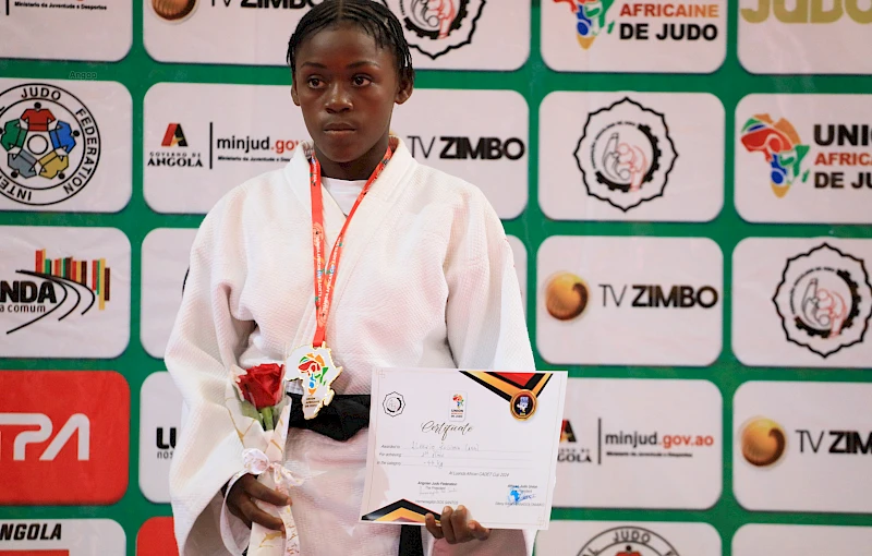 Rosiani Alberto, campeã de judo