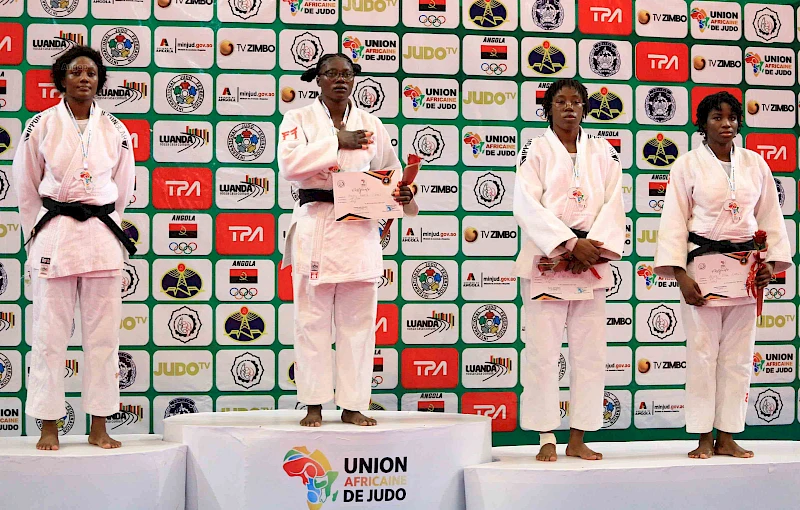 Angola domina o pódio, no campeonato africano de judo