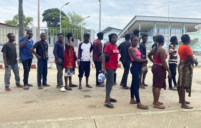 Repatriamento de estrangeiros ilegais em Cabinda.