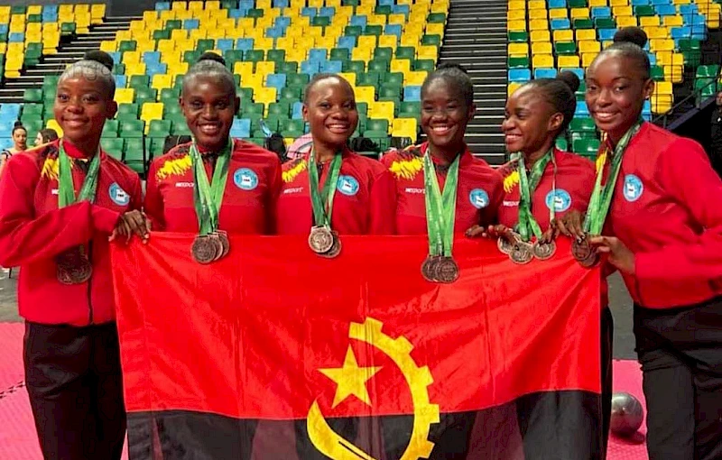 Angola conquista 3º lugar no Campeonato Africano de Ginástica Rítmica