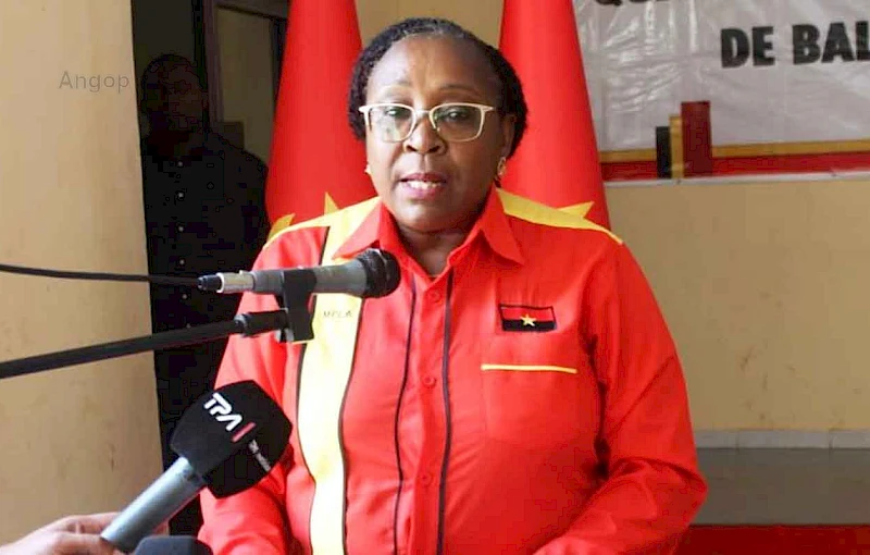 Primeira secretária provincial do MPLA no Bengo, Maria Antónia Nelumba