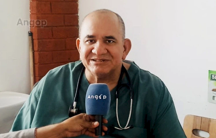 Médico do hospital geral de Ondjiva/Cunene, Magin Venero