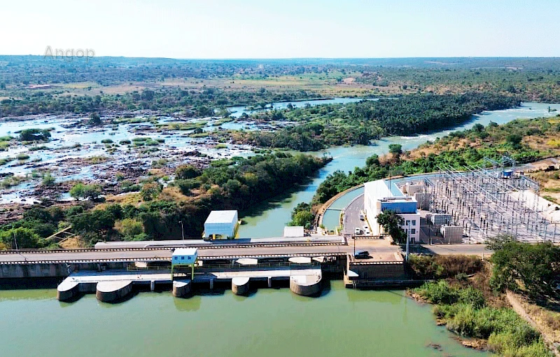 Barragem da Matala. na Huíla