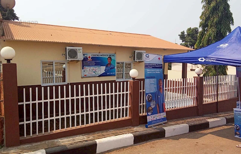 Abertura do "centro médico Mejac" em Mbanza Kongo