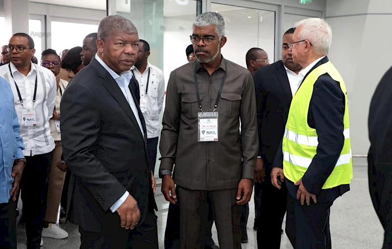 Presidente João Lourenço visita Aeroporto Internacional DR. António Agostinho Neto