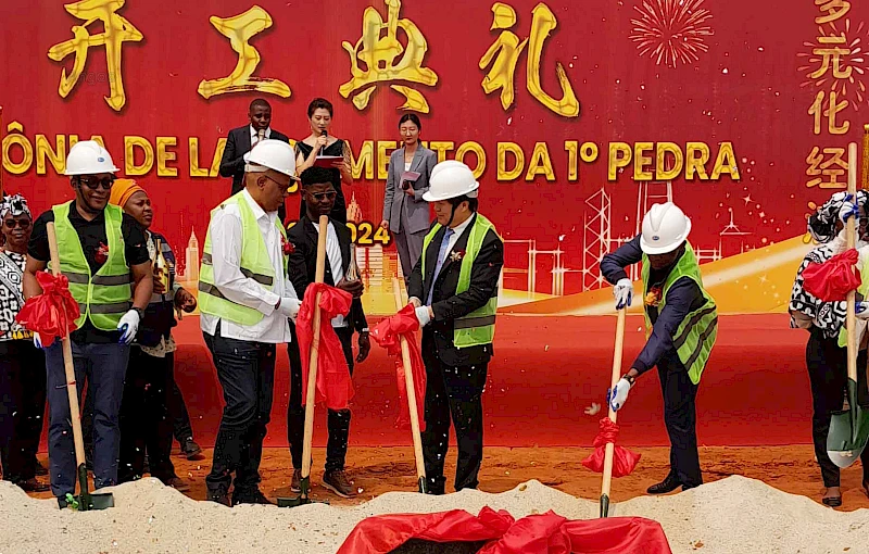 Lançamento da primeira pedra do Porque Industrial da Funda