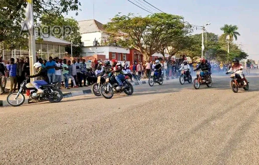 Prova de motorizada alusiva a mais um aniversário do Andulo