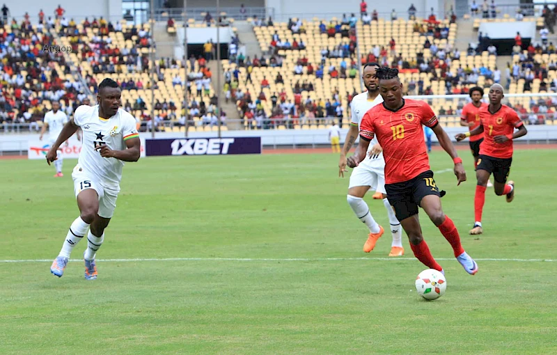 Futebol: Jogo Angola - Ghana